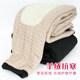 Extra large size men's cotton pants and elderly thickened knee pads and warm pants