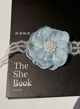 花朵氛围感choker项圈颈带
