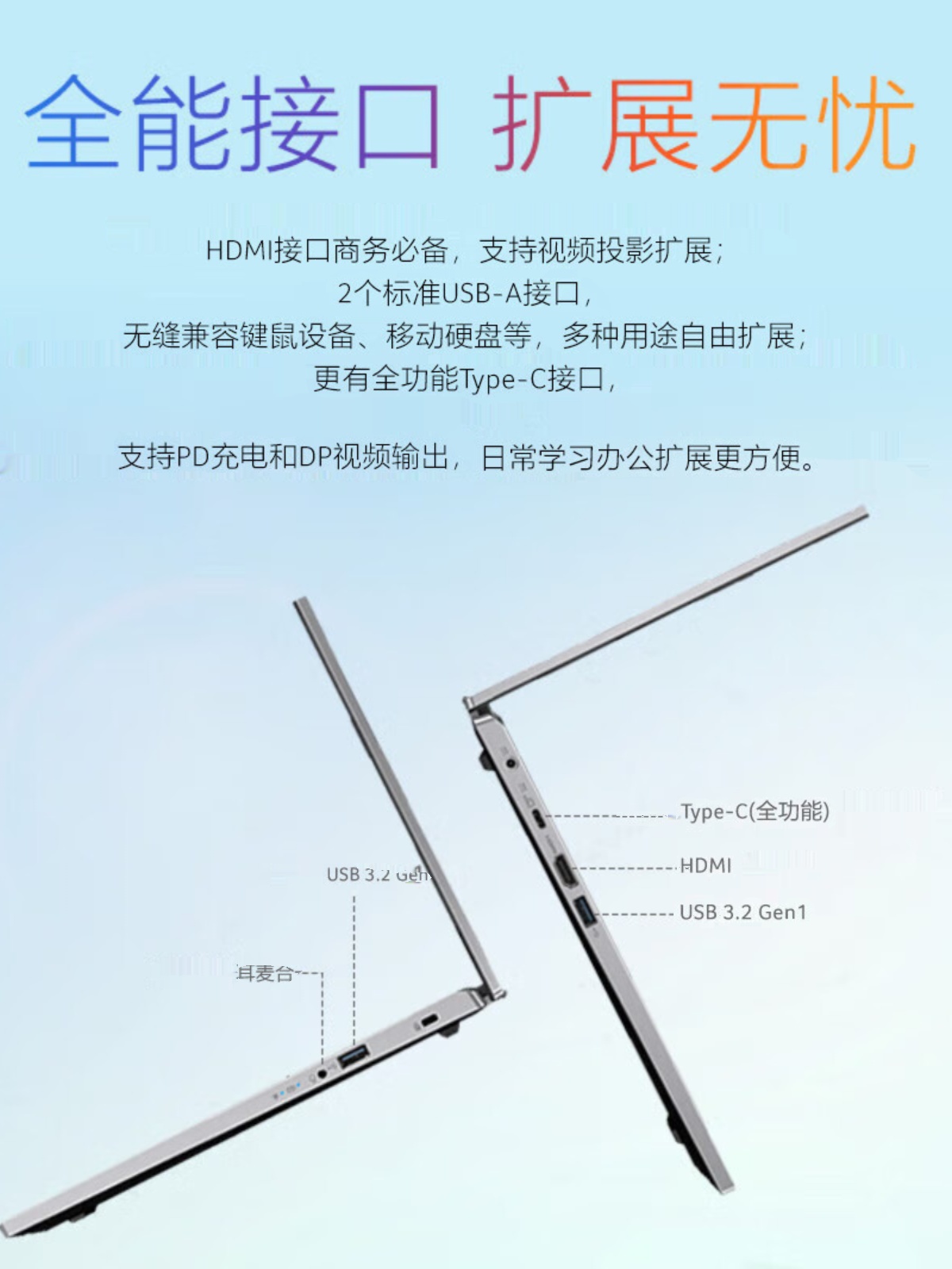 Acer/宏碁传奇Young AMD锐龙7000系列轻薄商务办公笔记本电脑-图1