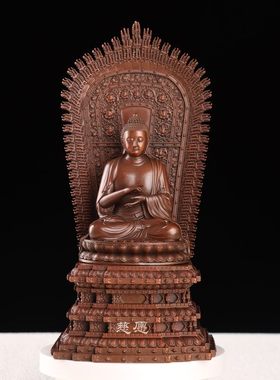 纯铜大日如来善化五方佛释迦牟尼阿弥陀佛铜像摆件家用供奉