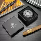 Яичные драконы сигар ножницы Портативная плоская резка резка из нержавеющей стали Островальная и прочная сигар с большим диаметром CE-25FJ