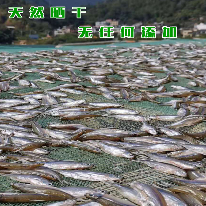 河源原生态淡水鱼干万绿湖小鱼干农家自晒干货500g袋装小鱼仔包邮 - 图0