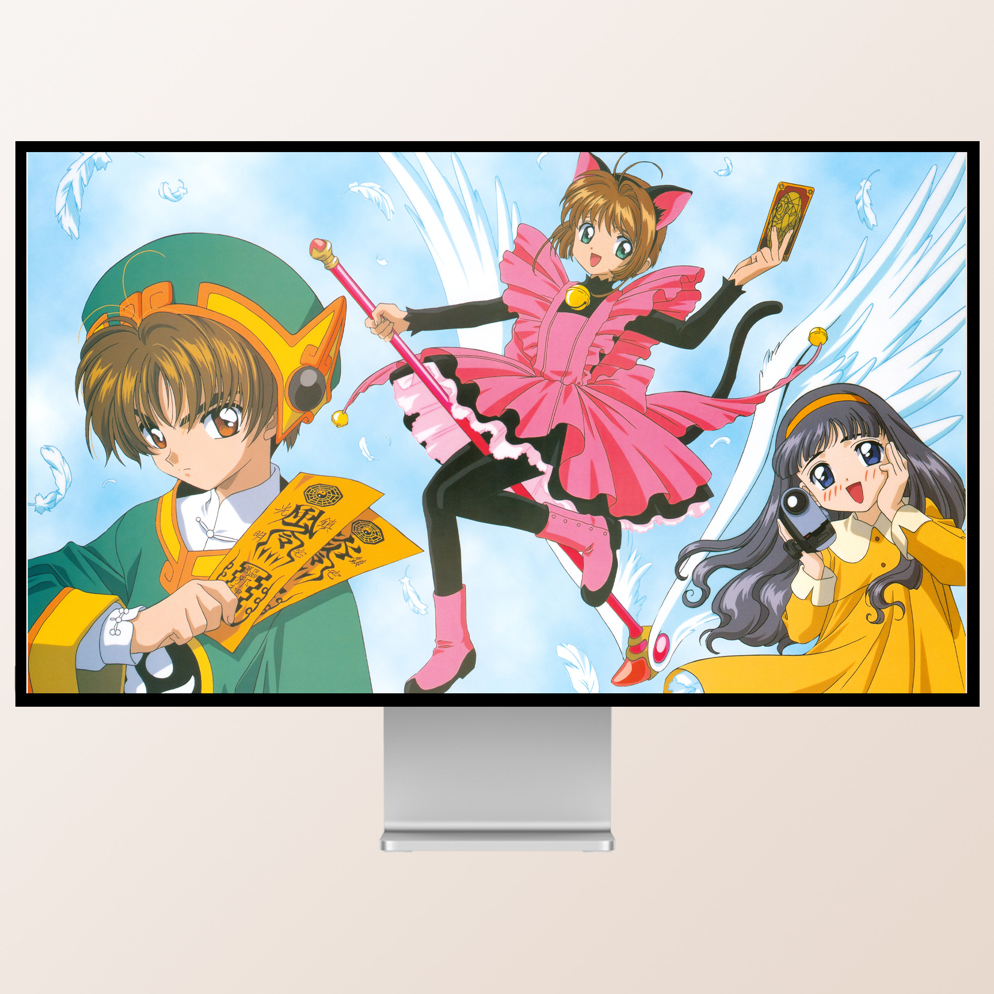 57张4K百变小樱电脑平板壁纸魔卡少女樱动漫二次元iPad壁纸卡通
