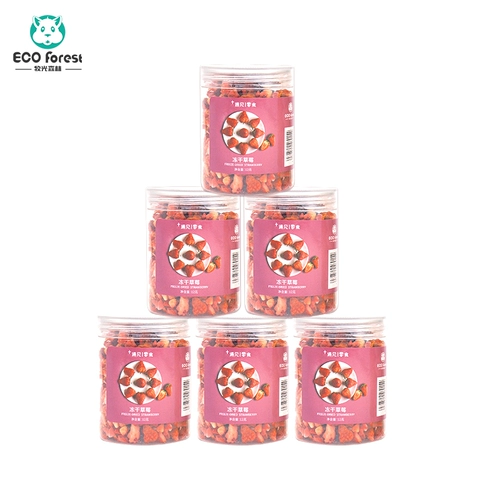 [Eco Forest Forest Forest Hamson Hamson, Донар, Гвинея, кролика замороженная сухая вода фрукты клубничные гранулы 12G