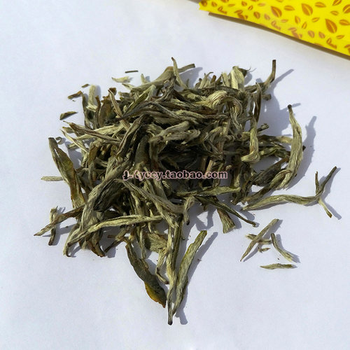 云南绿茶明前毛尖送礼茶叶腾冲清凉山一号银毫烘青3gX33袋99g盒装 - 图0