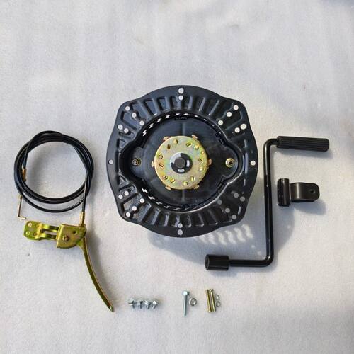 风冷柴油微耕机免拉启动器173F到195F免拉发条起动农机手摇启动器 - 图3