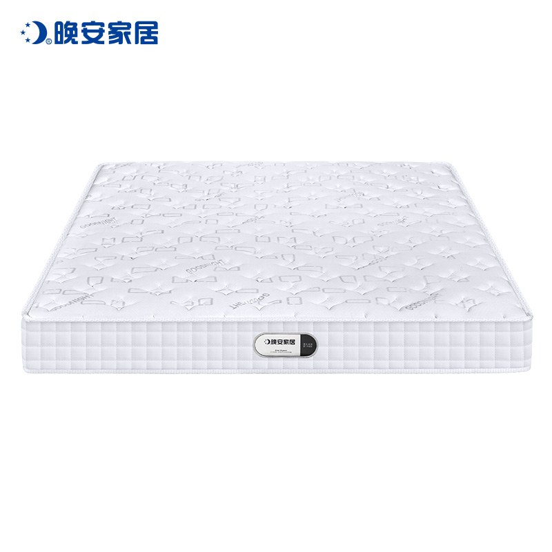 晚安床垫天然乳胶独立床弹簧床垫 晚安家居乳胶床垫