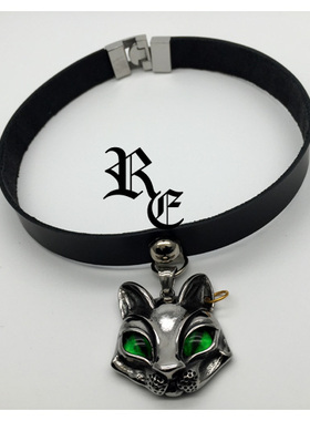 原创设计风黑色欧美饰品项圈