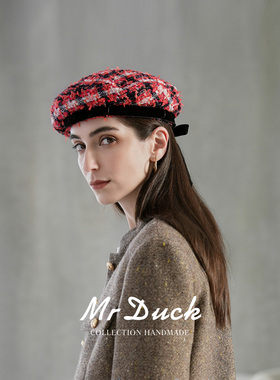 mrduck浮生梦法式小香风贝雷帽