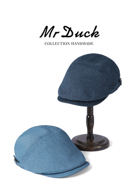 mrduck进口牛仔鸭舌帽
