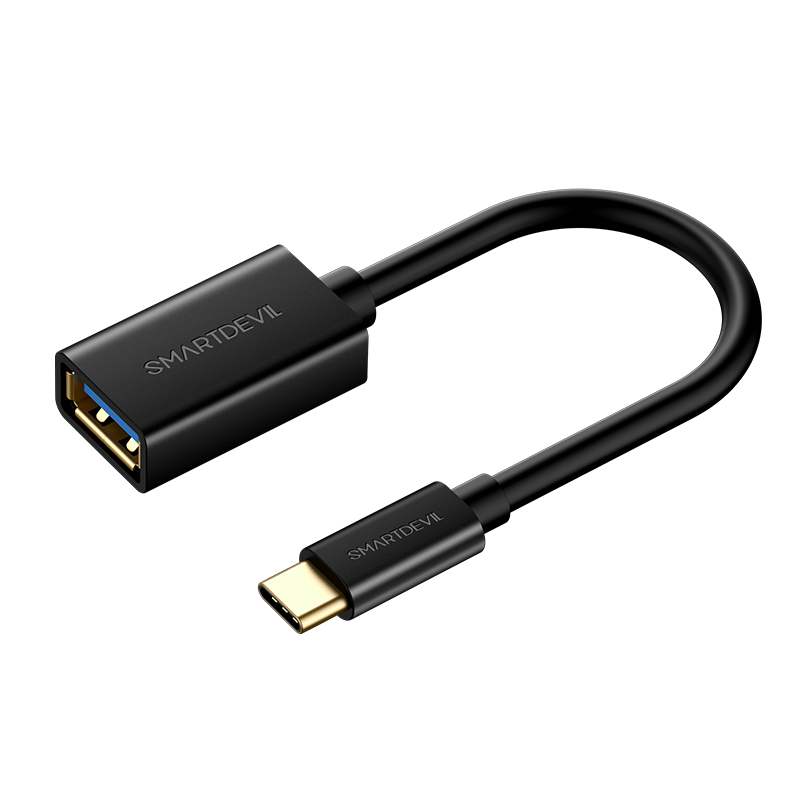 闪魔otg转接头type-c转usb3.0安卓手机接u盘小米6x/mix2s/8青春版转换器华为p20pro荣耀v9/v10数据线连接口 - 图0