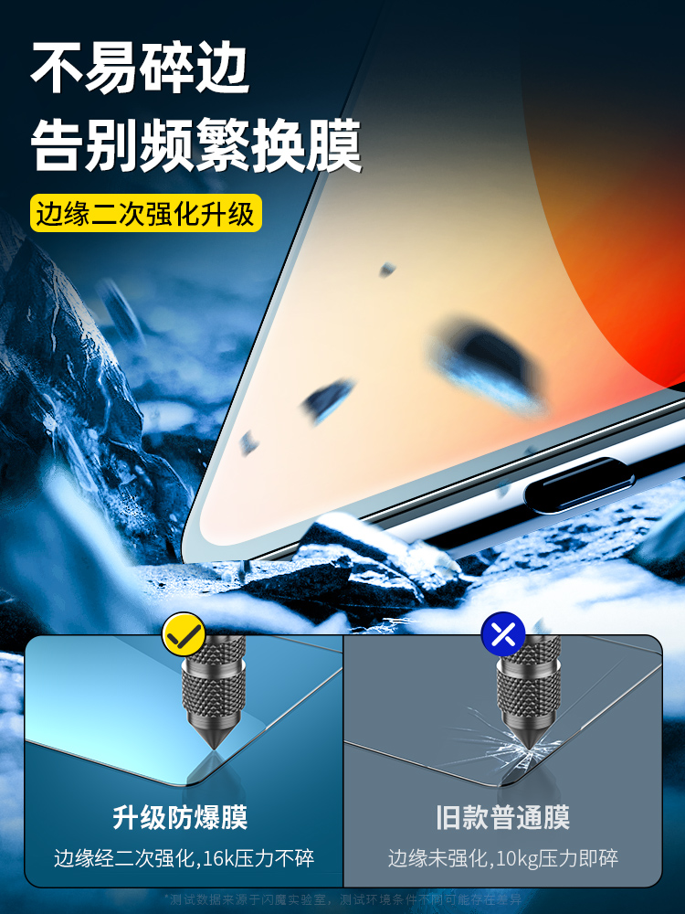 闪魔适用红米note15pro钢化膜note11pro保护模14极速版小米note12pro+探索版潮流12turbo高清10手机贴莫tpro+ - 图1