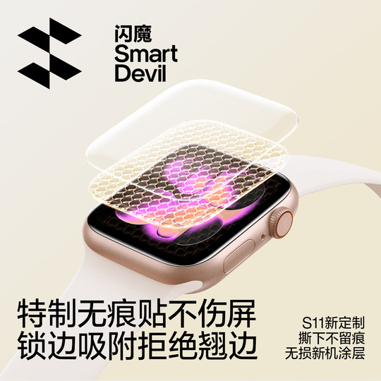 Flash watch protective film