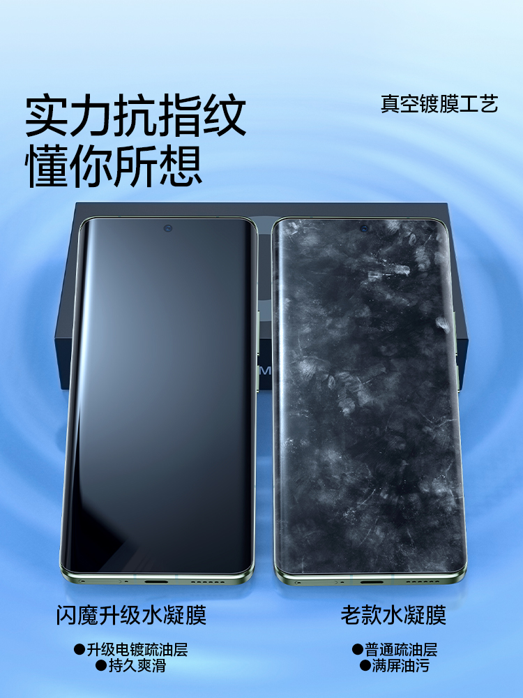 闪魔适用小米13Ultra钢化膜软小米13Ultra手机膜13u膜xiaomi全屏曲面十三升级款无气泡全包防爆 - 图2