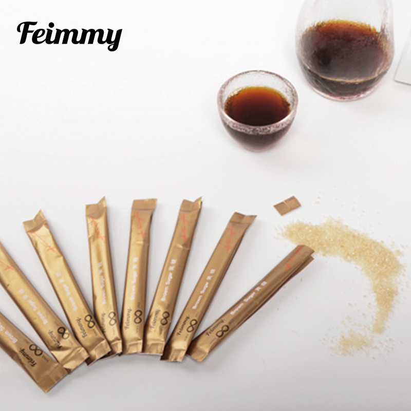 Feimmy精品黄糖条 Brown Sugar 黄糖包 illy黄糖同款 5g* 50条