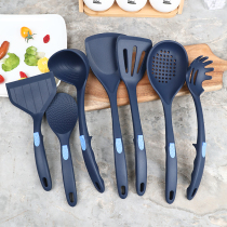 Factory tailstock Silicone Cookware 7 Pieces Suit No Stick Pan Fried Dish Special Pan Shovel Soup Spoon Leaky Spoon Rice Spoon Rice Spoon