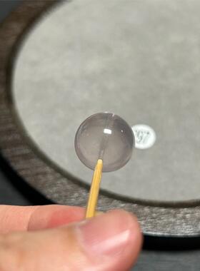 15.5mm天然幽灵体粉水晶单珠【297】带双层幽灵体有层