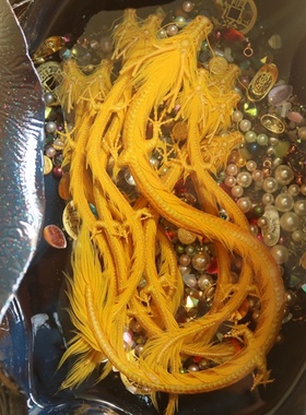 摆件桌面树脂画盘龙阁树脂