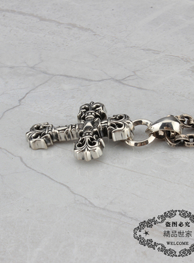 火焰纯银吊坠项链周扬青同款