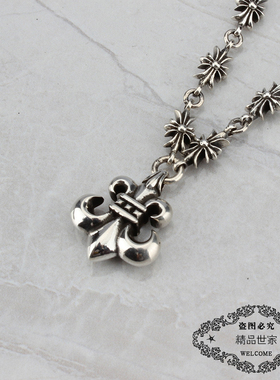 gd项链吊坠纯银童军花