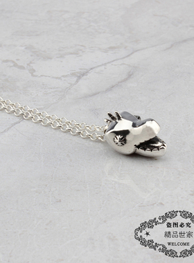 gd高街风项链网红同款纯银吊坠