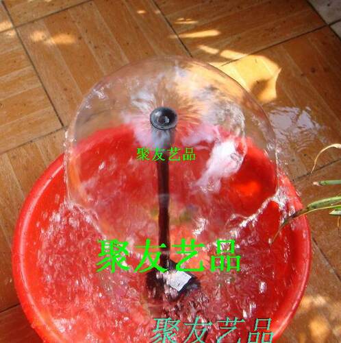 水族潜水泵喷头 鱼缸水泵工艺品假山水景雨伞蘑菇塑料园林喷头 - 图2