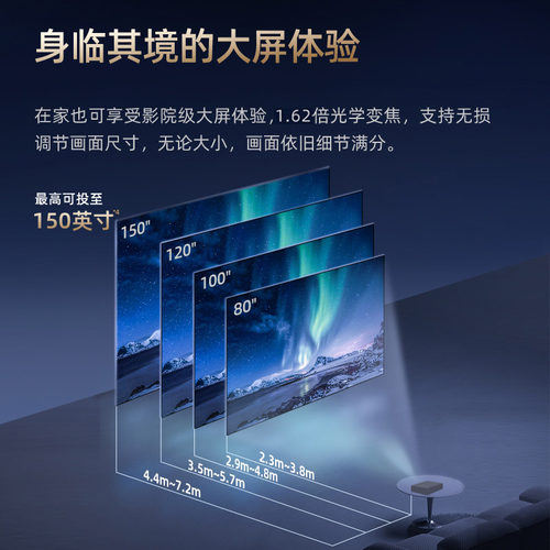 爱普生(Epson) CH-TW6280T专业4K家庭智能投影仪大范围镜头位移 cn - 图1