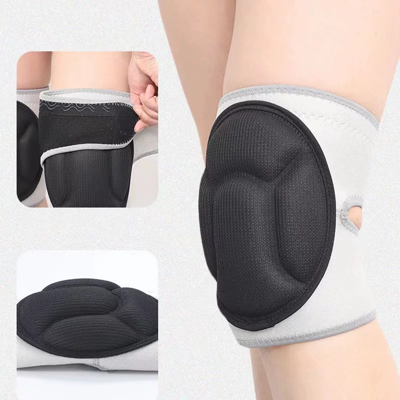 Спортивная защитная экипировка, нескользящие поролоновые knee pads для волейбола, лента, защита от столкновений