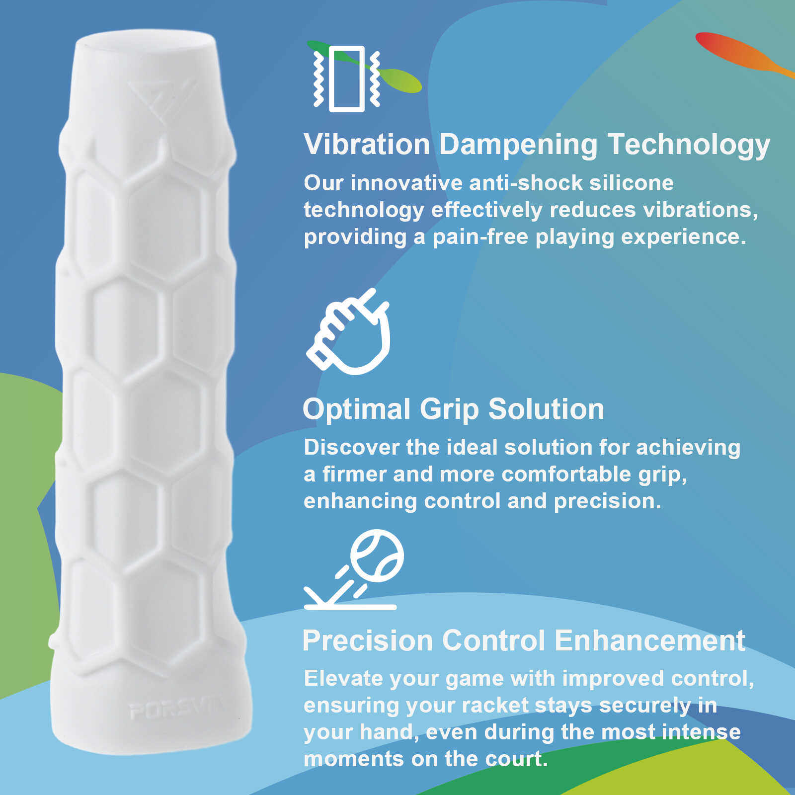 匹克球球拍板硅胶减震手柄套T700碳纤维磨砂专业球拍配件,淘宝优惠券,粉丝福利购,淘宝优惠卷