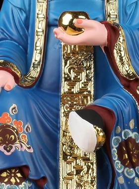 太乙真人神像坐骑九头狮救苦天尊道家树脂佛像家用供奉祖师爷摆件