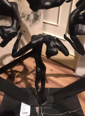 创意黑色艺术风摆件正版现货