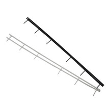 Loose-leaf six-hole clamping strip six teeth 6 holes binding clip bar 6 teeth nail bar A4 punching machine clip strip plastic bookbinding machine clip strip