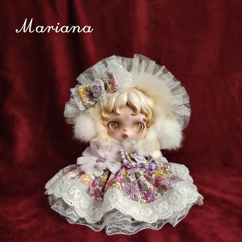 原创手工SP光织园冬日乐章盲盒搪胶公仔着替朝晖幻掣沐木花园娃衣 - 图0