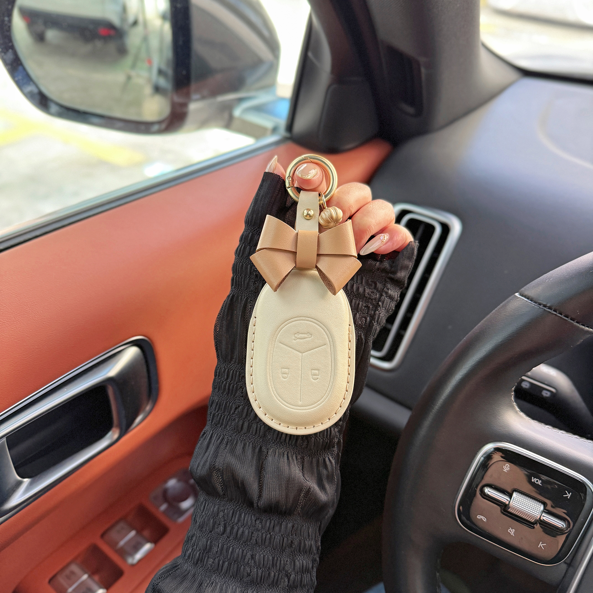 适用蔚来钥匙套女ET5车钥匙套ET7 ET5T EC6 ES6 ES7 ES8钥匙壳扣 - 图3