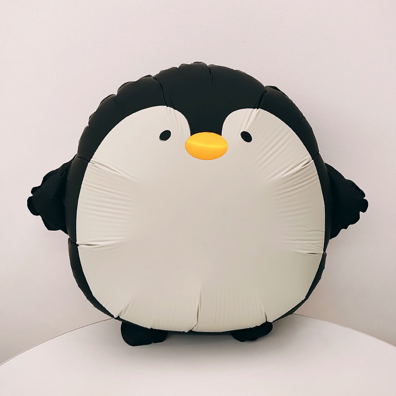 ins哑光卡通动物恐龙铝膜气球儿童生日派对生日装饰布置拍照道具 - 图0