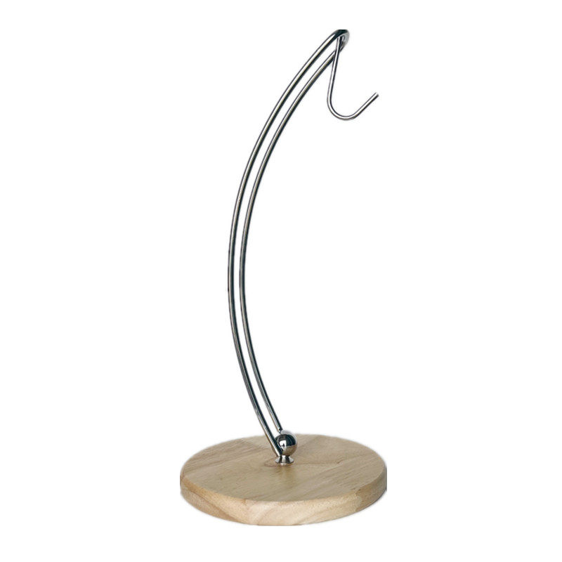 厨房香蕉挂架实木底座立式简约创意能挂钩置物架水果架防锈免打孔,淘宝优惠券,粉丝福利购,淘宝优惠卷