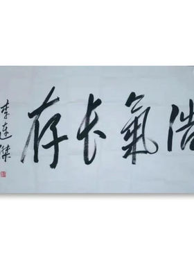 功夫书法李连杰名人书法