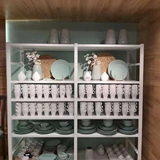 Ikea Fagrik Big Cup Cup Cup Cup Coffee Cufe Cufe Cupe Cutle Cute Bottle Ikea Подлинная керамика творческая