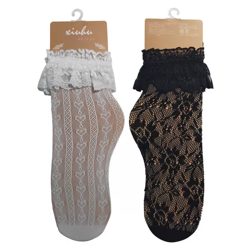 Кружевные колготки, милые летние носки для принцессы, стиль Лолита