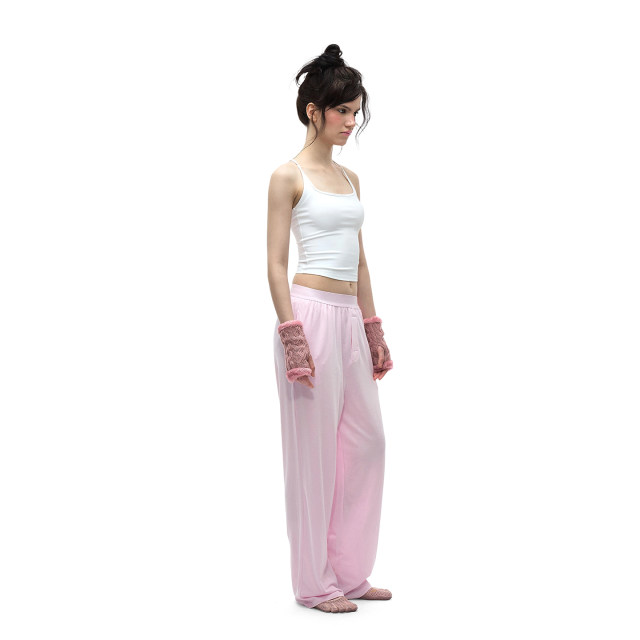 ກາງເກງຜ້າຝ້າຍ breathable ພື້ນຖານຂອງແມ່ຍິງສີຂາວ exquisite