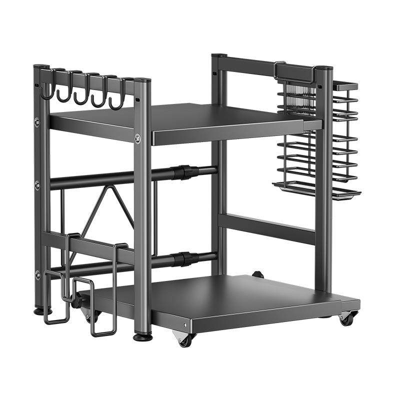 厨房微波炉架子置物架多功能支架多层家用烤箱台面电饭煲收纳架子,淘宝优惠券,粉丝福利购,淘宝优惠卷