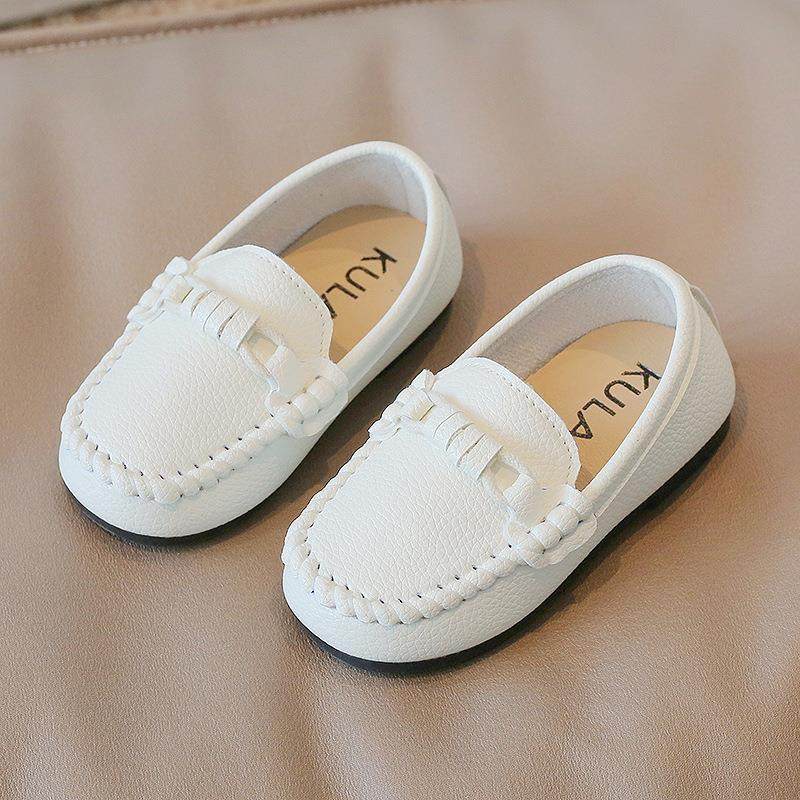 英伦风儿童皮鞋软底一脚蹬男童豆豆鞋2025春季新款宝宝鞋子童鞋潮,淘宝优惠券,粉丝福利购,淘宝优惠卷