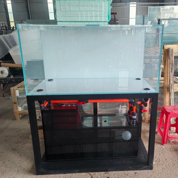 2025新款超白无管件龙鱼缸客厅金晶玻璃落地款生态鱼缸溪流缸定制,淘宝优惠券,粉丝福利购,淘宝优惠卷