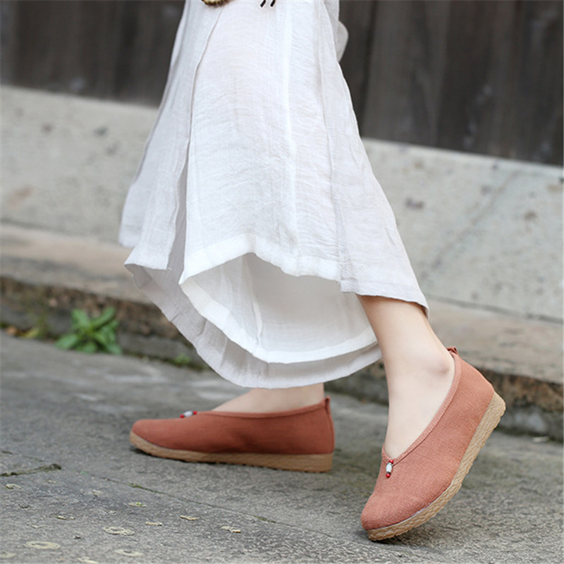 新款原创老北京布鞋居士鞋复古民族风茶艺师禅意女绣花鞋汉服鞋子,淘宝优惠券,粉丝福利购,淘宝优惠卷