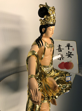 寺庙木雕供奉神像佛像财神爷关公观音菩萨弥勒彩绘手工雕刻定做制
