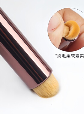 便携圆头唇刷一刷多用超柔软晕染