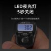 Counter hand push electronic digital display ring