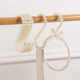 Pearl rhombus S-shaped hook multifunctional S-shaped hook silk scarf scarf S-shaped hook clothing store kitchen wardrobe metal hanging