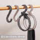 Anti-slip crystal pearl toothed simple and versatile hairpin