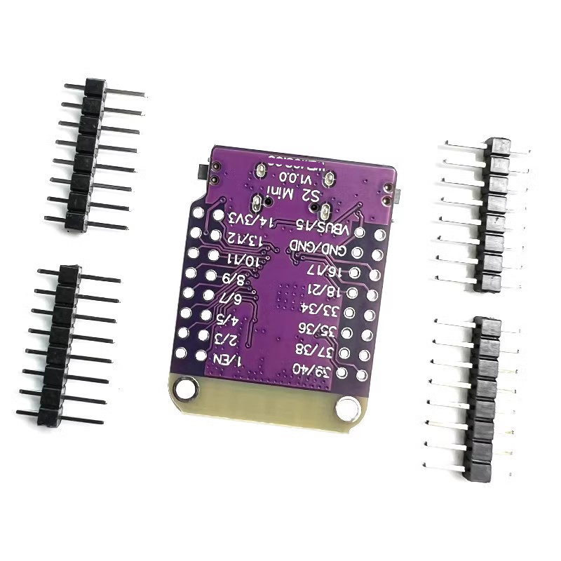 S2 Mini V1.0.0 ESP32-S2 4MB FLASH 2MB PSRAM WIFI开发板 - 图1